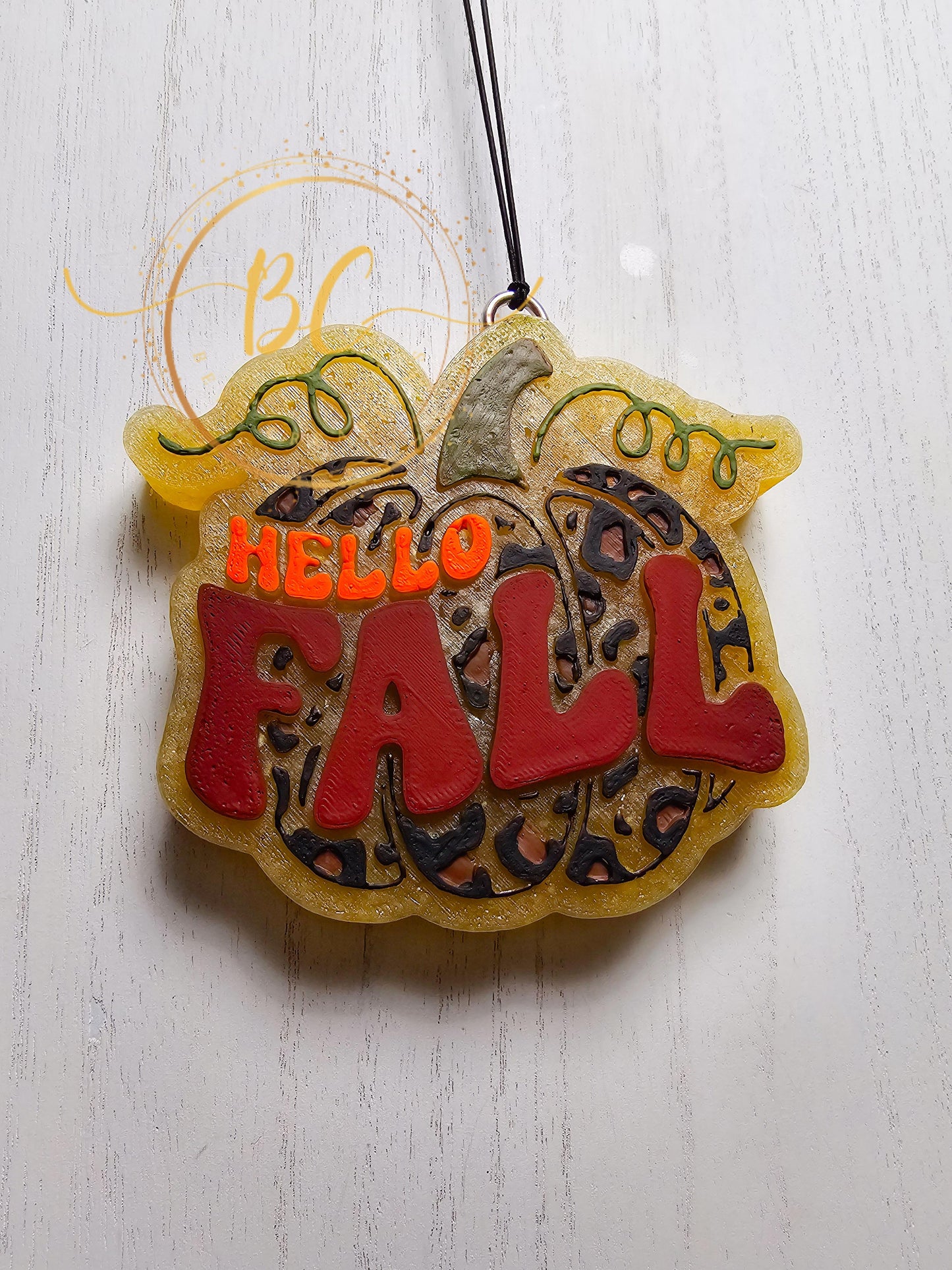 Hello Fall Pumpkin Freshie