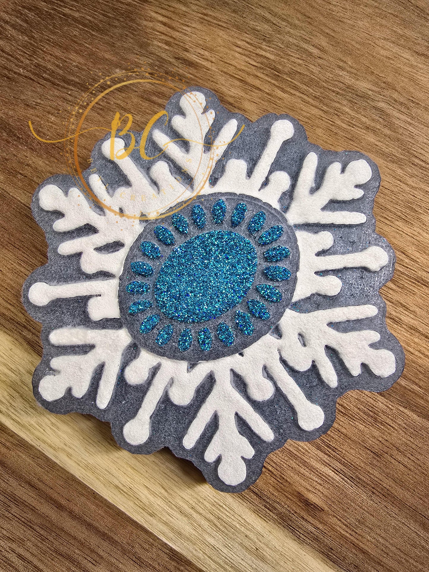 Conch Snowflake Freshie