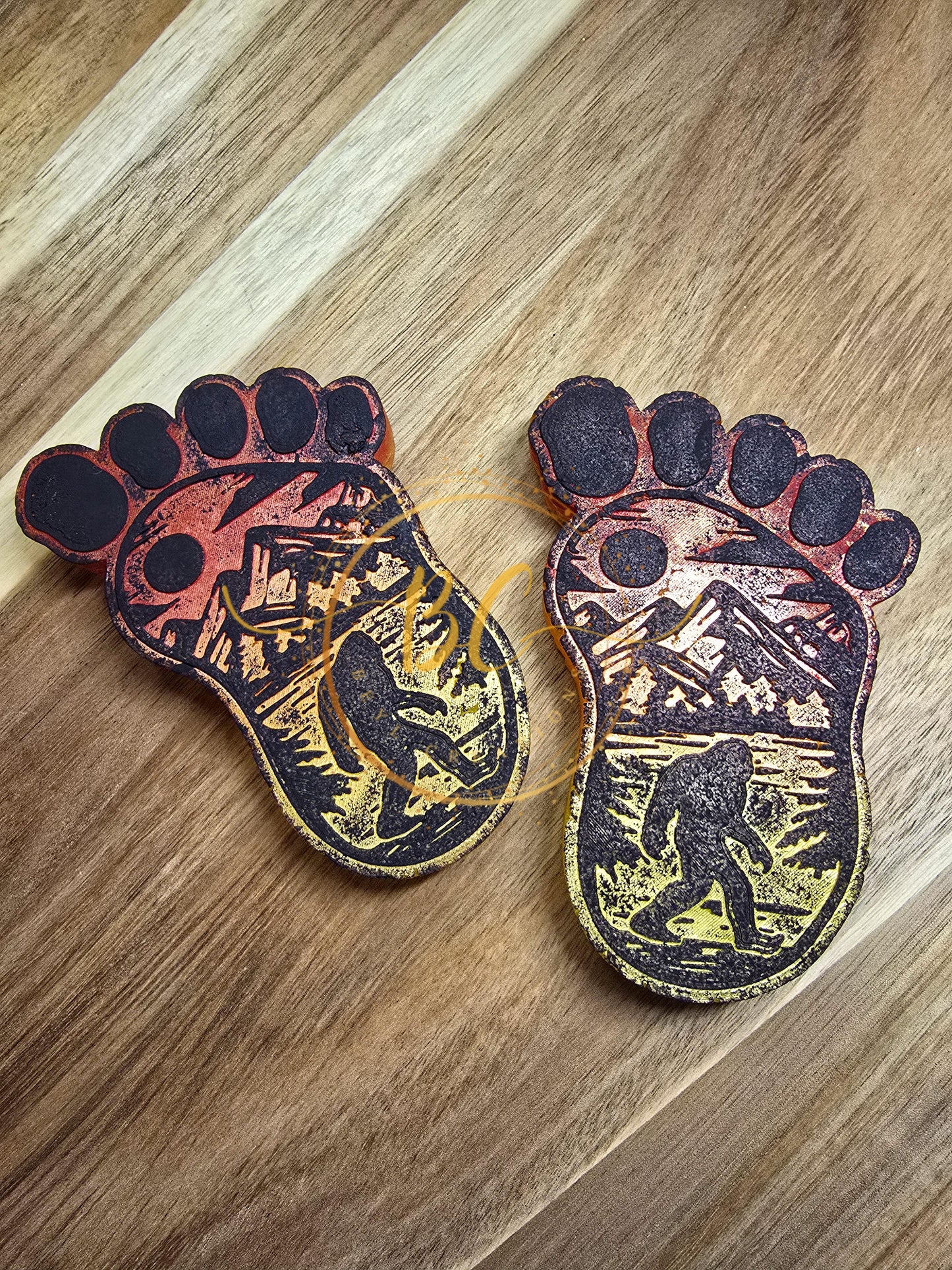 Bigfoot Footprint Freshie