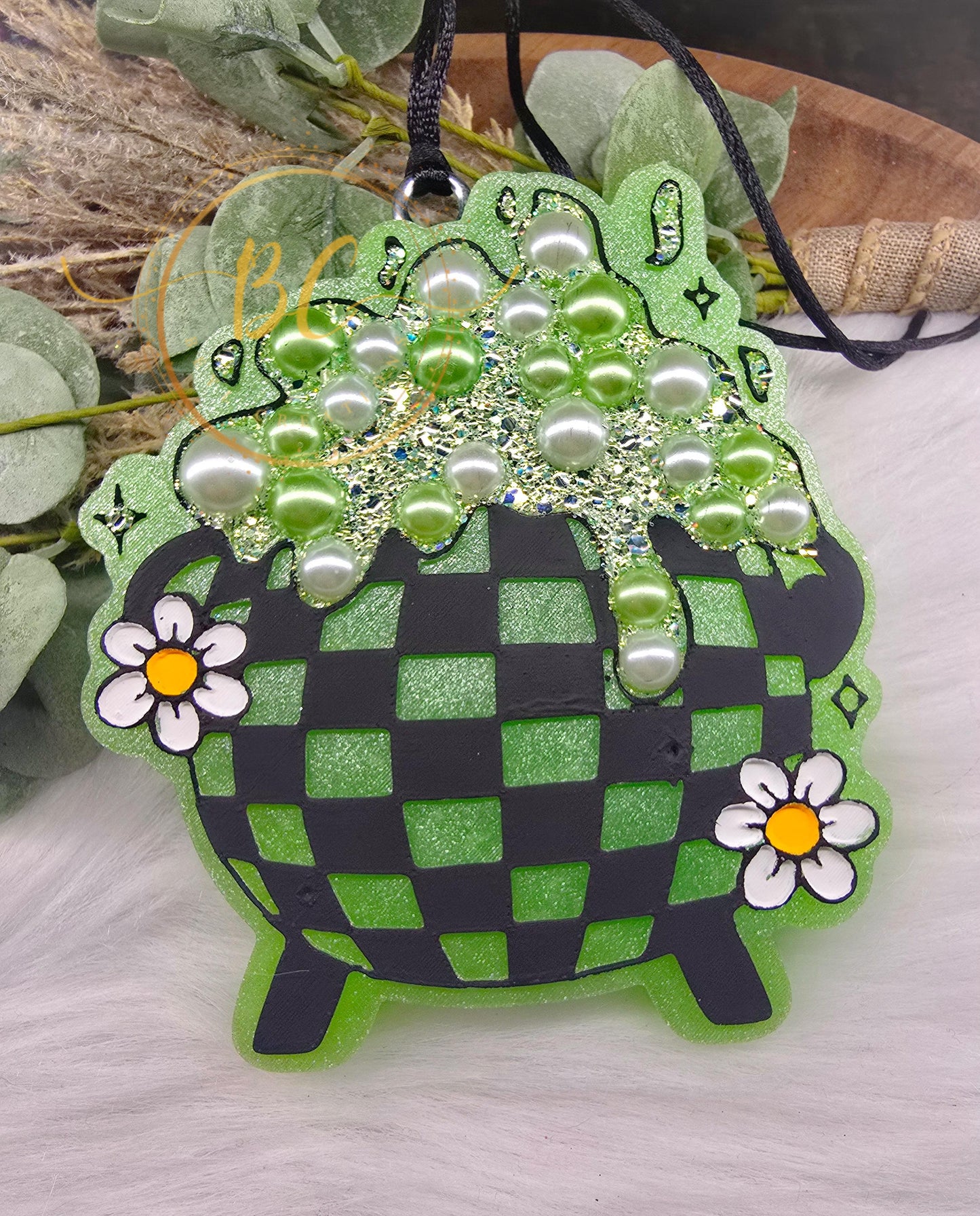 Checkered Cauldron Freshie