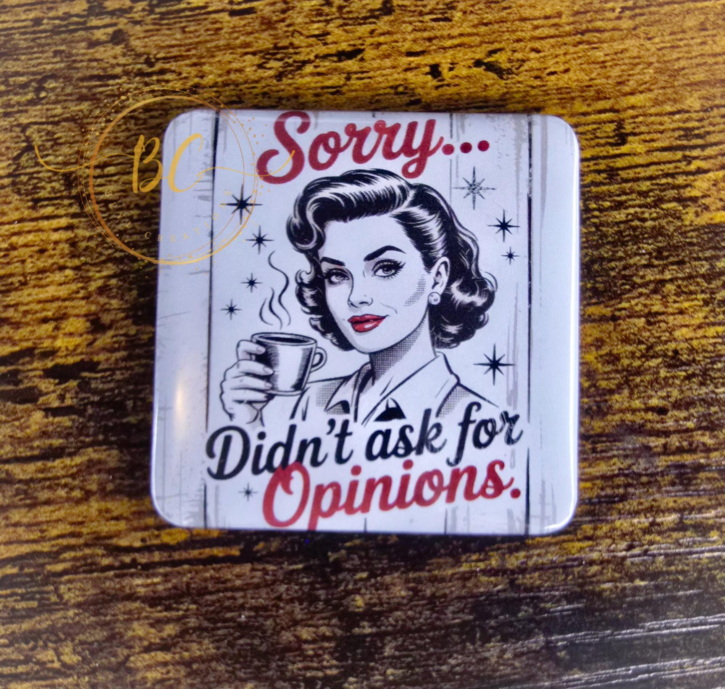 Retro Snarky Housewife Magnet Set