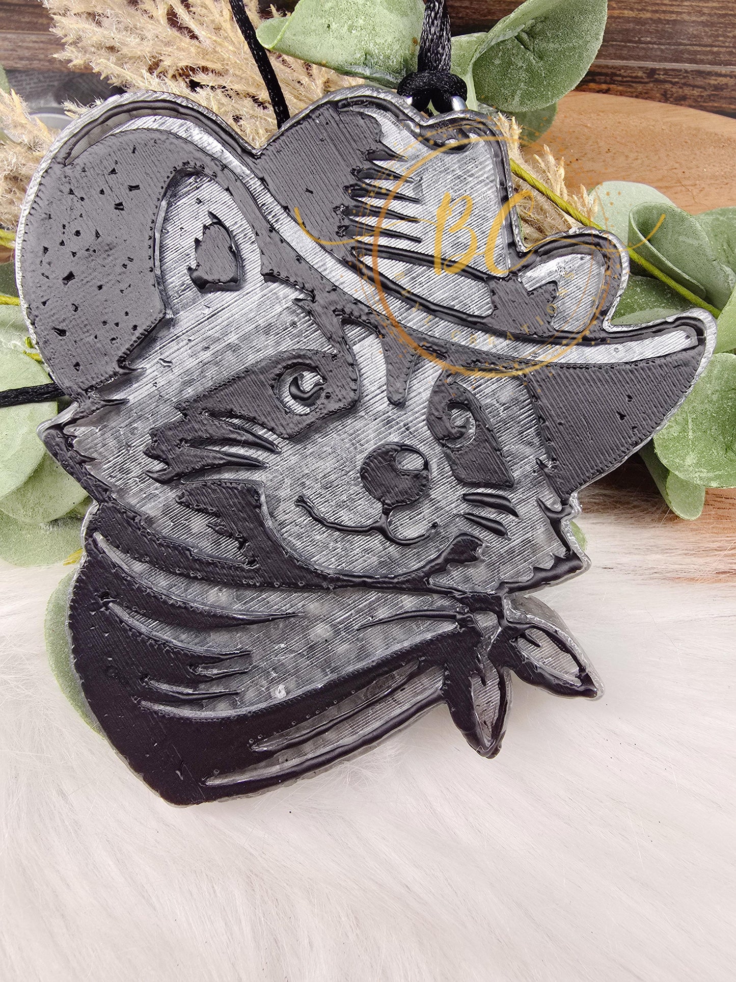 Cowboy Raccoon Freshie