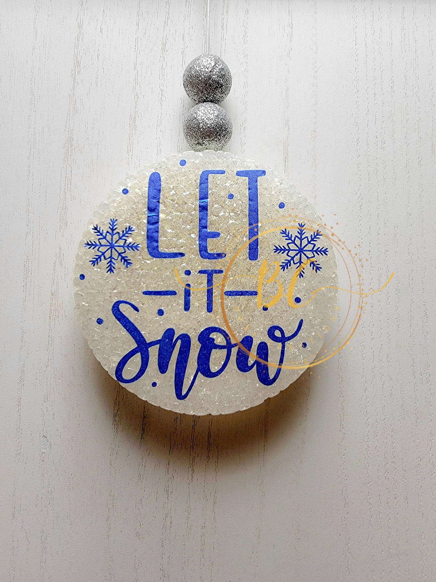 4" Round with Cardstock or Vinyl Freshie