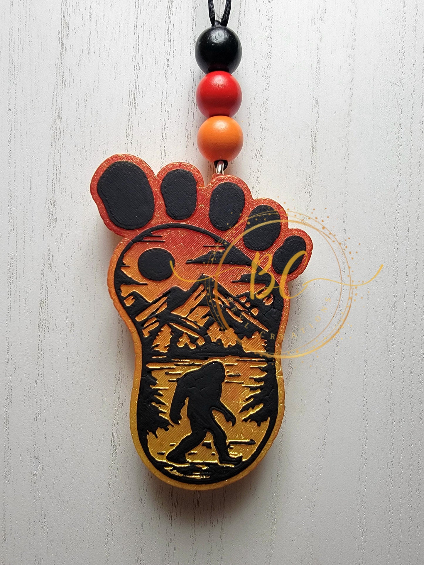 Bigfoot Footprint Freshie