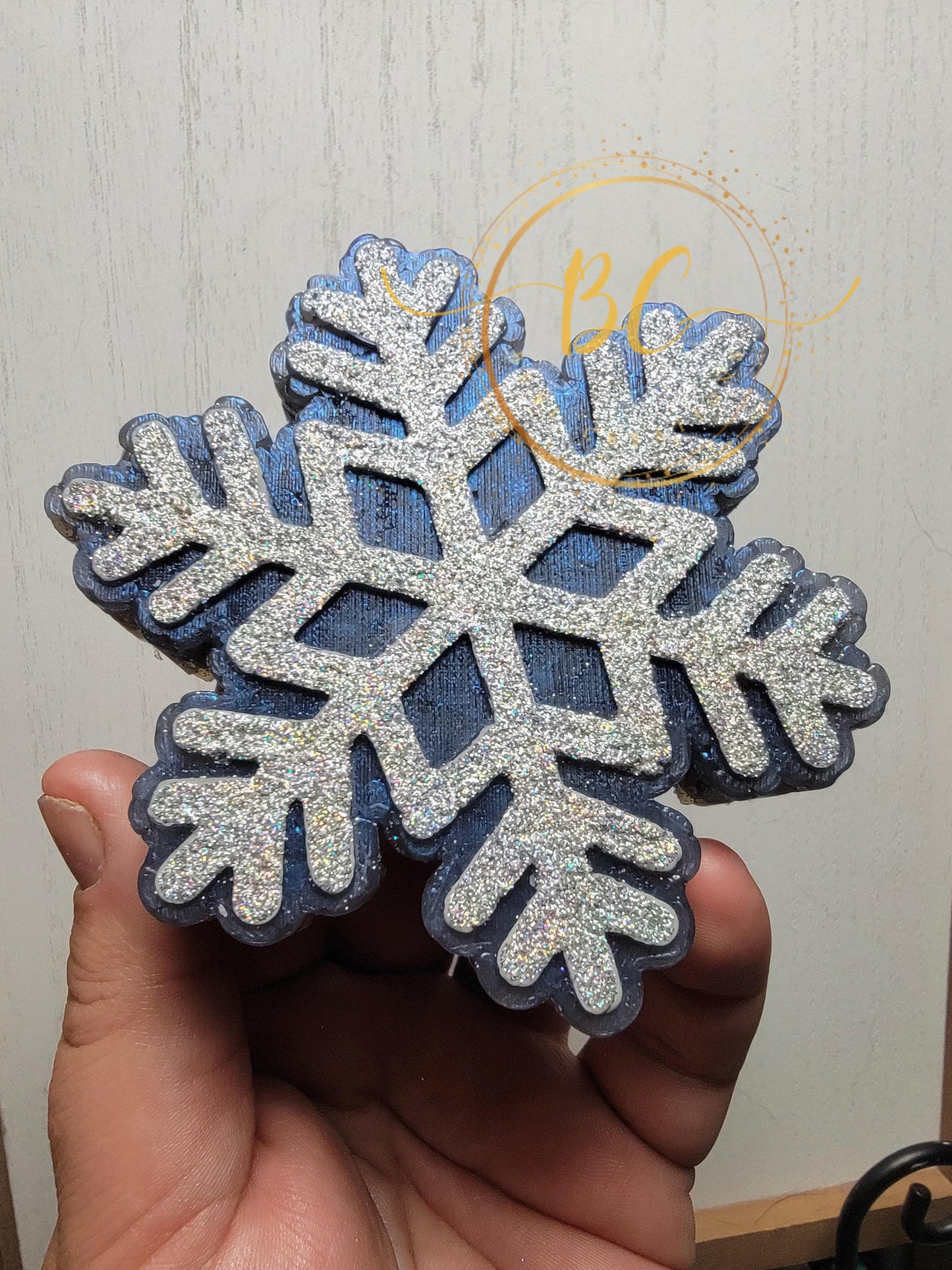 Snowflake Freshie