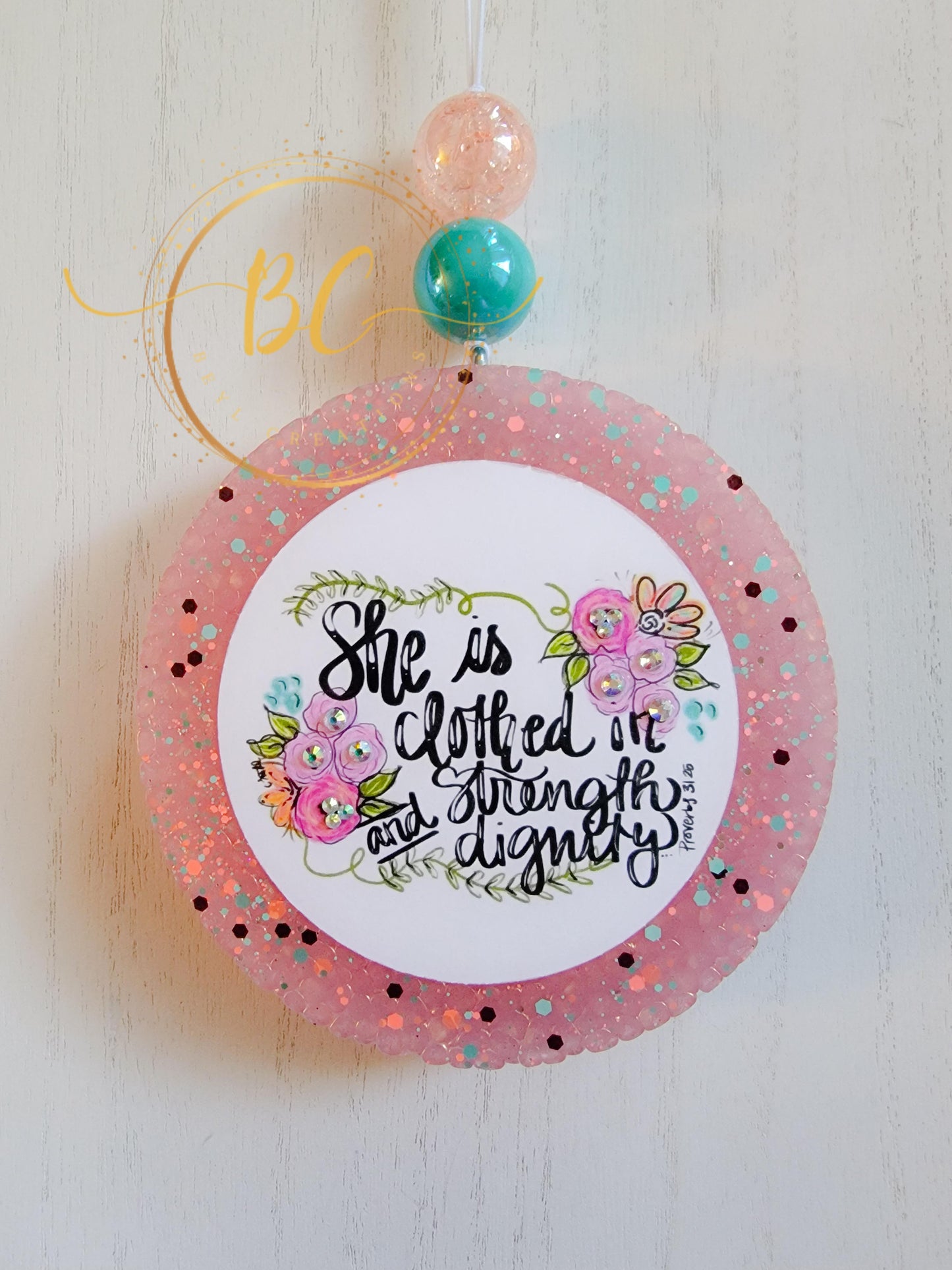 4" Round with Cardstock or Vinyl Freshie