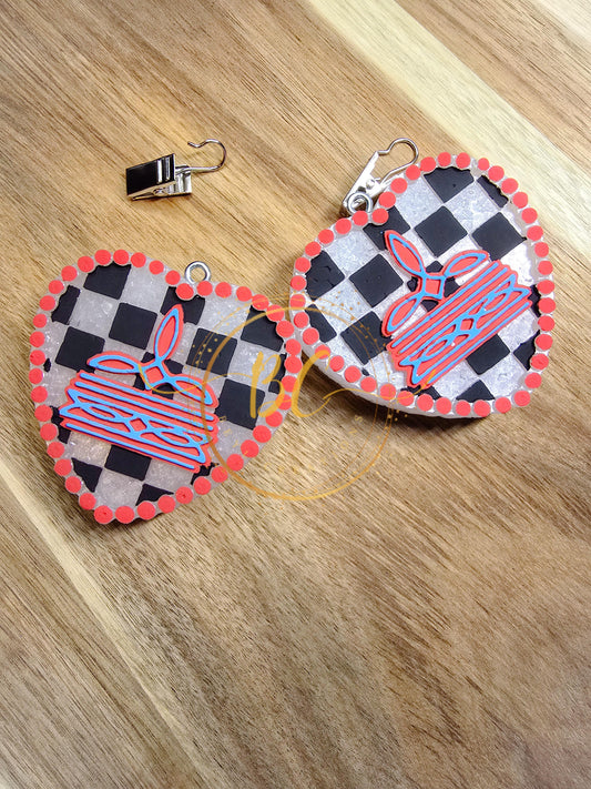 Heart Bootstitch Freshie Vent Set