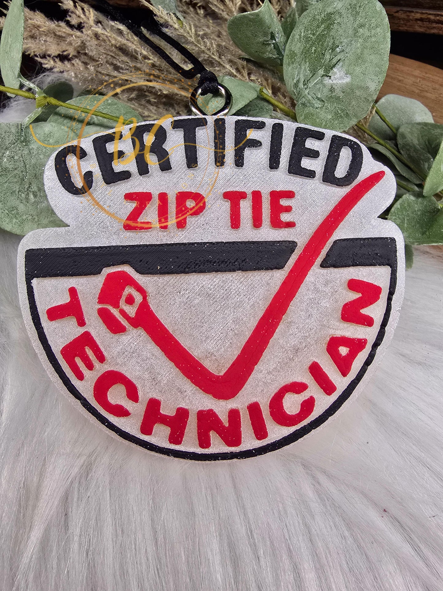 Zip Tie Technician Freshie