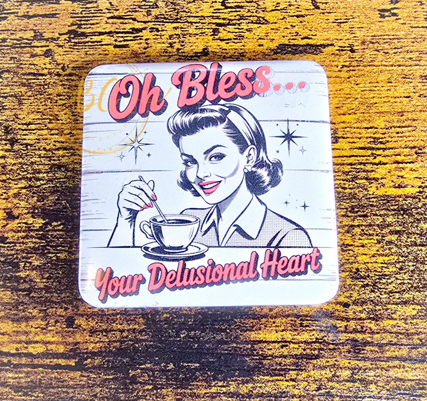 Retro Snarky Housewife Magnet Set