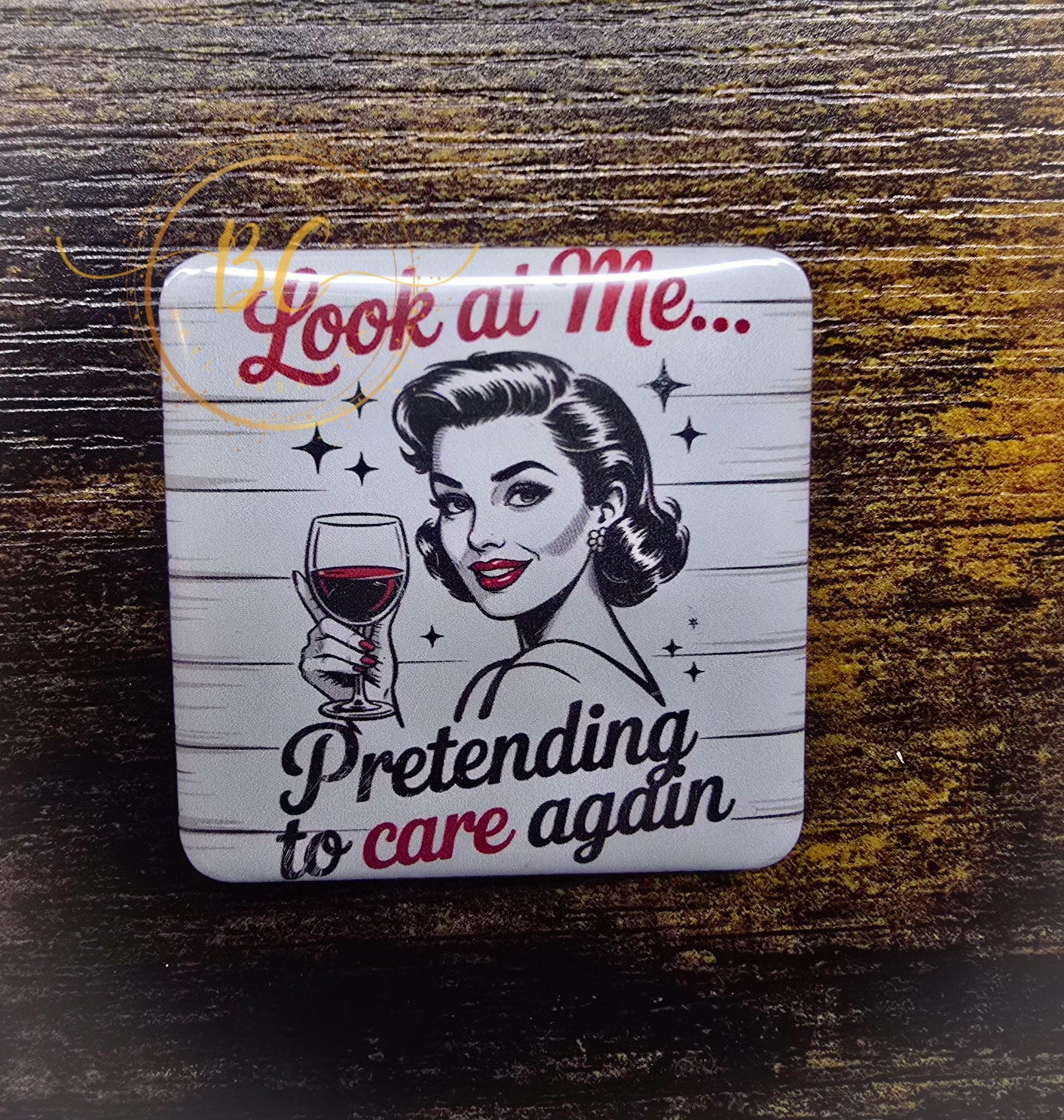Retro Snarky Housewife Magnet Set