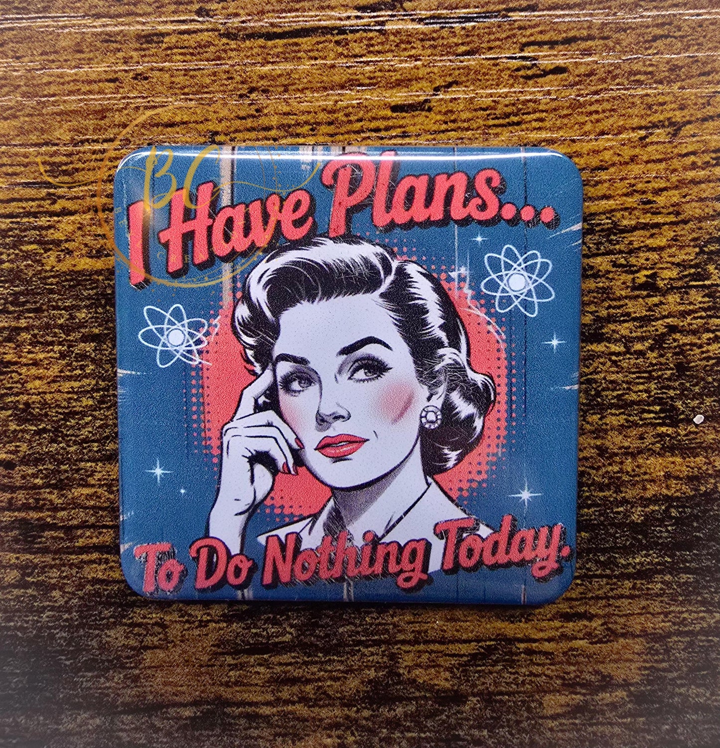 Retro Snarky Housewife Magnet Set