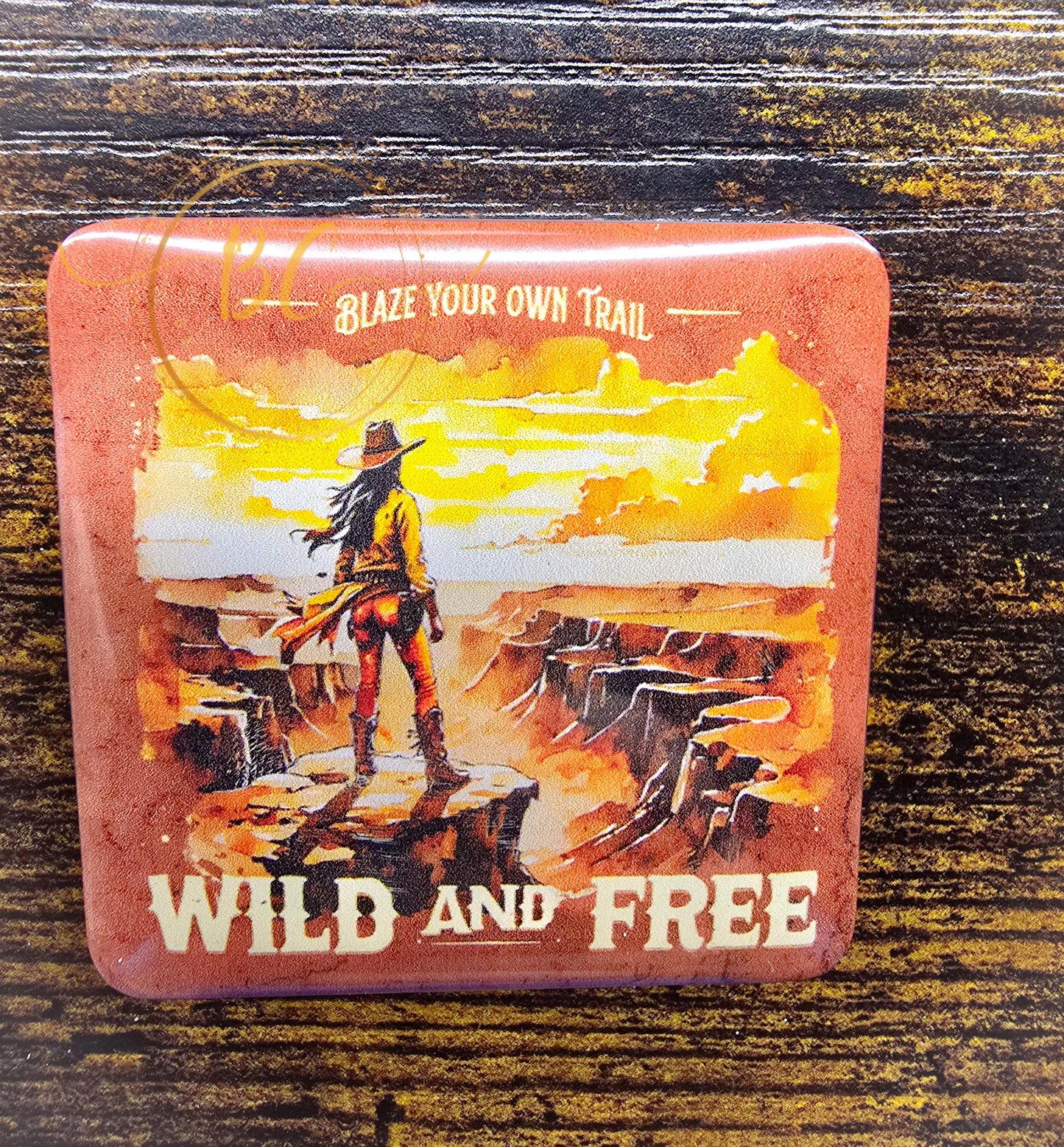 Personalized Square Magnet