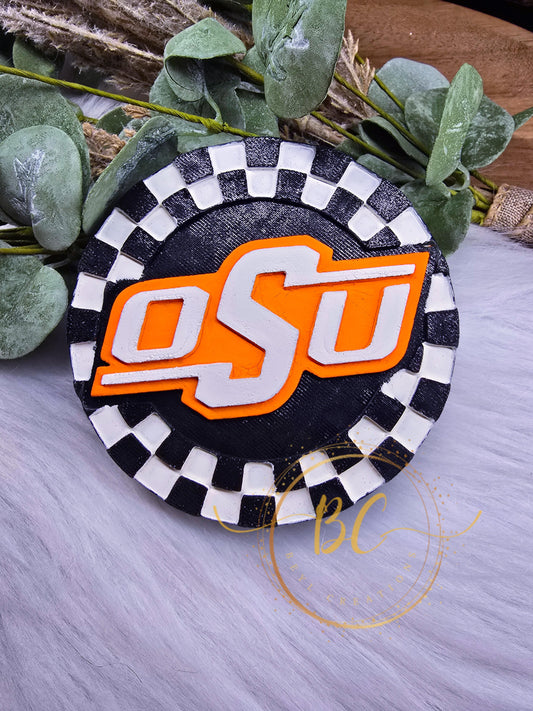 Checkered O State round Freshie