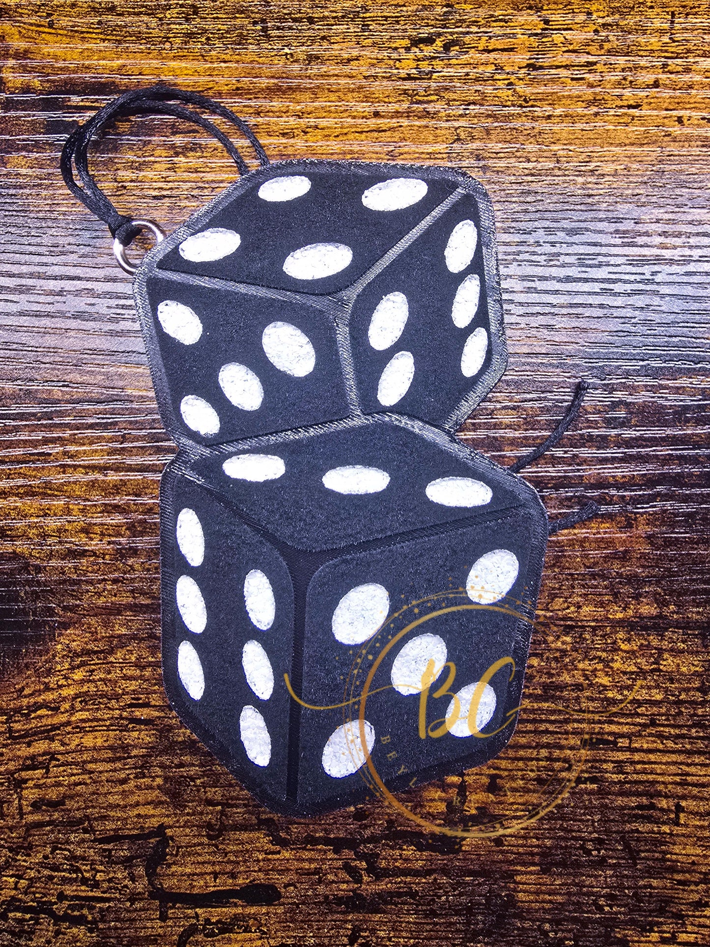 Fuzzy Dice Freshie