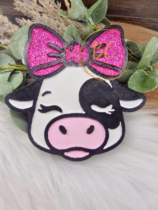 Cow with Bow Freshie