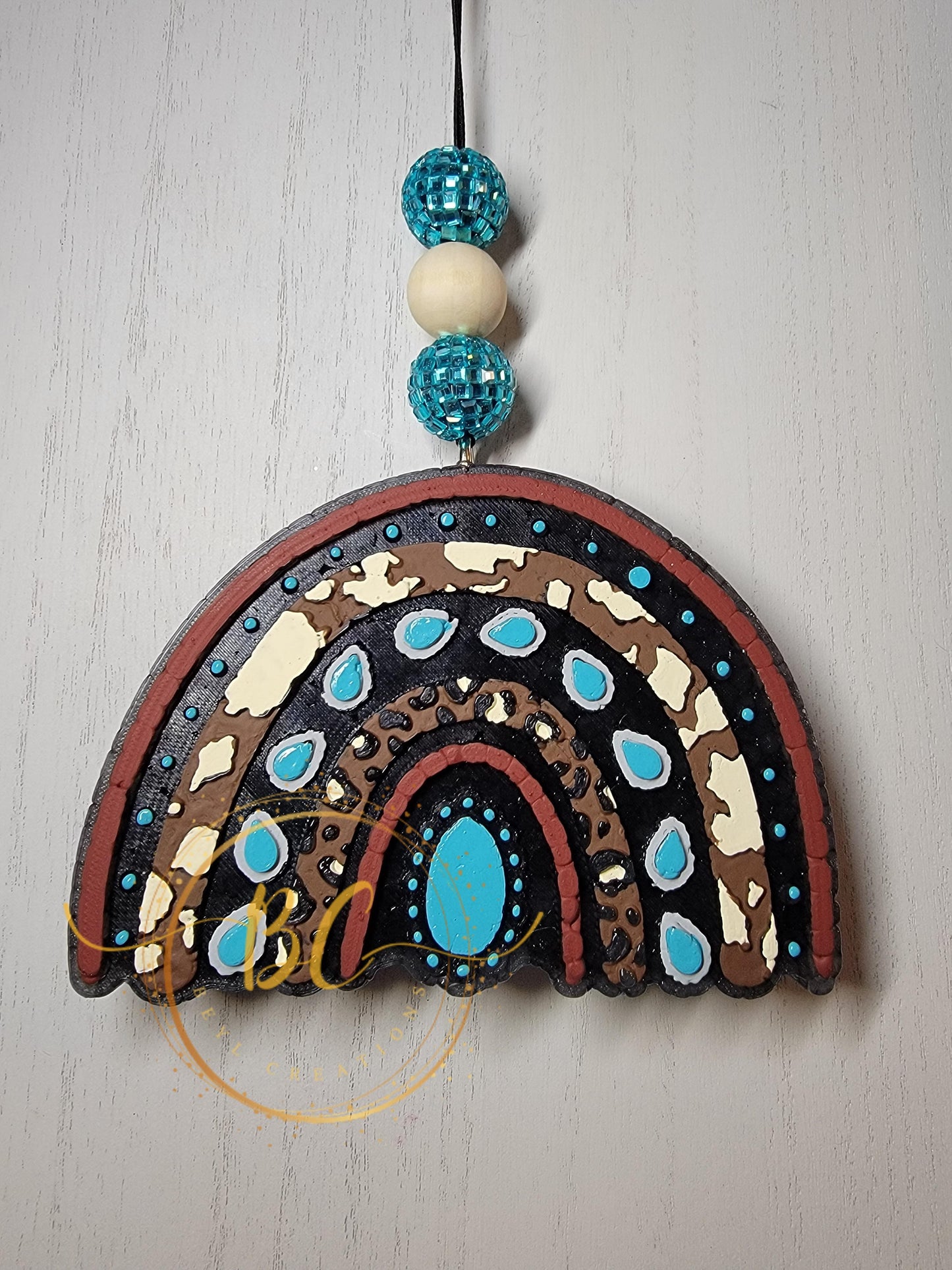 Western Boho Rainbow Freshie