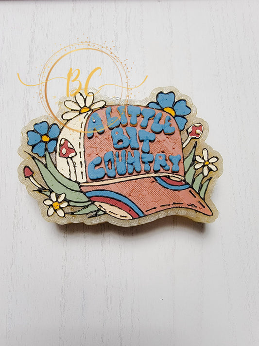Country Trucker Hat Freshie