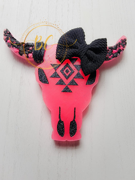 Aztec 1 Bull Skull Freshie