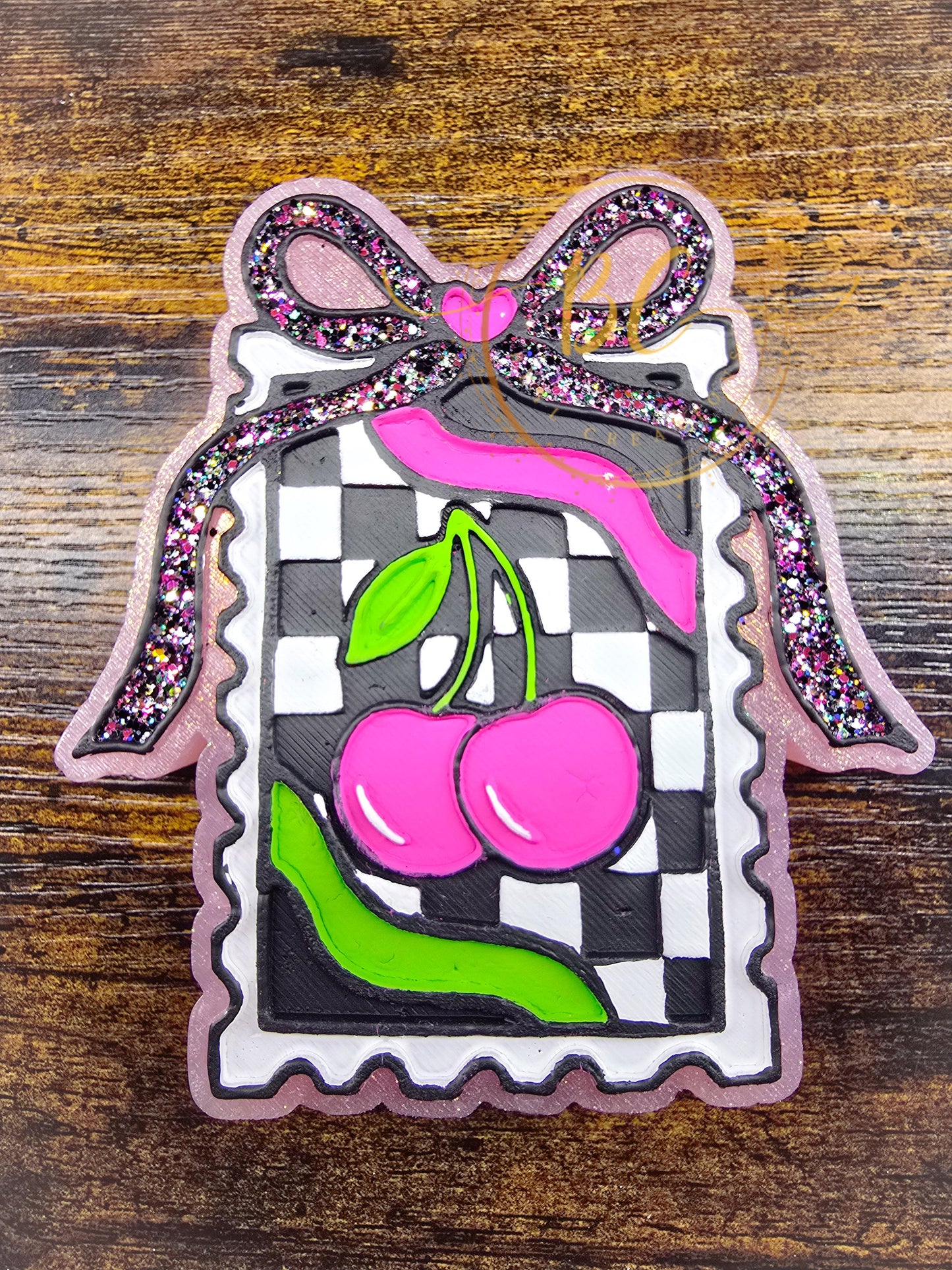 Cherry Check Stamp