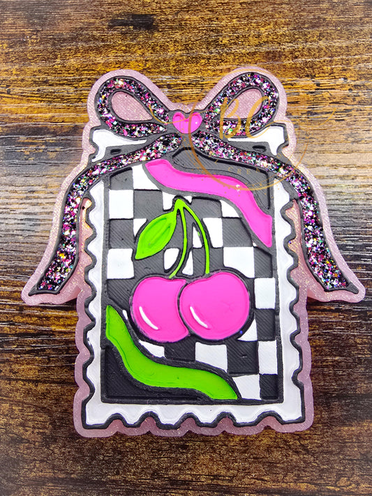 Cherry Check Stamp